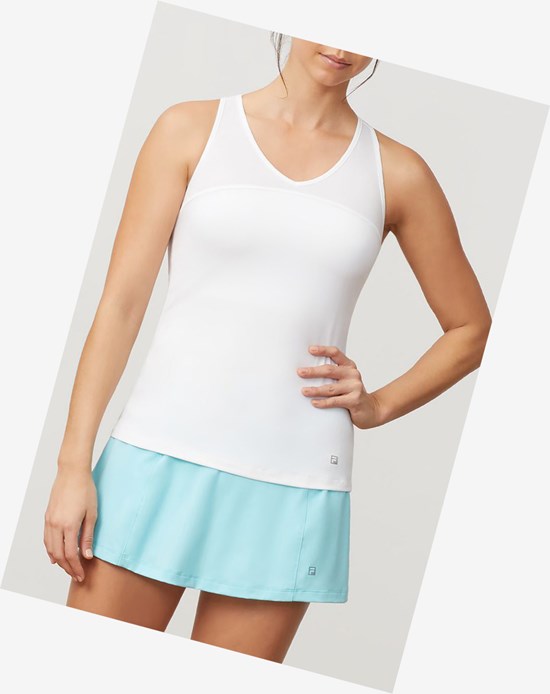 Fila Love Game Racerback Tank Blancos | 124685-KAO