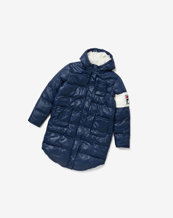 Fila Luisa Acolchado Puffer Coat Rojos | 912543-VCW