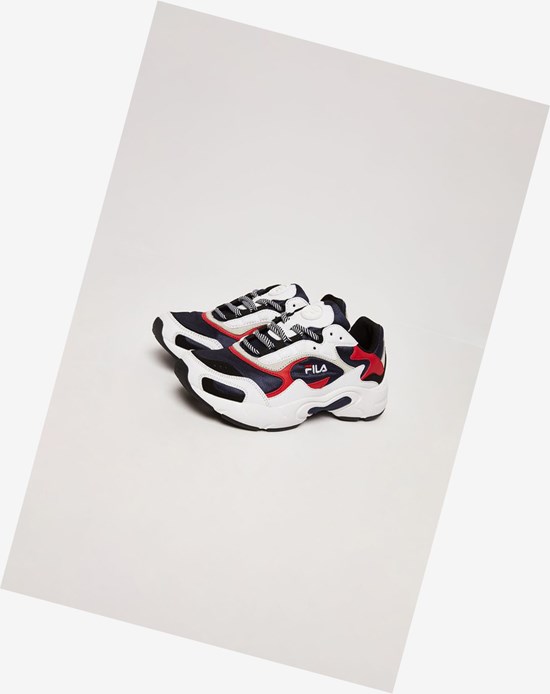 Fila Luminance Tenis Shoes Fnvy/Fred/Wht | 456389-WLP