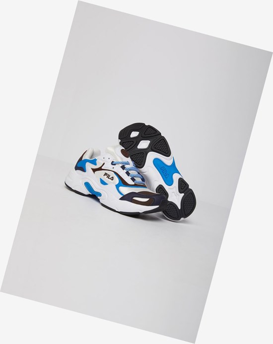 Fila Luminance Tenis Shoes Wht/Fnvy/Pcon | 469237-QPF