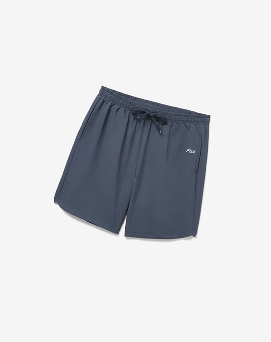 Fila Maaz Corta Plateados Negros | 214680-ADC