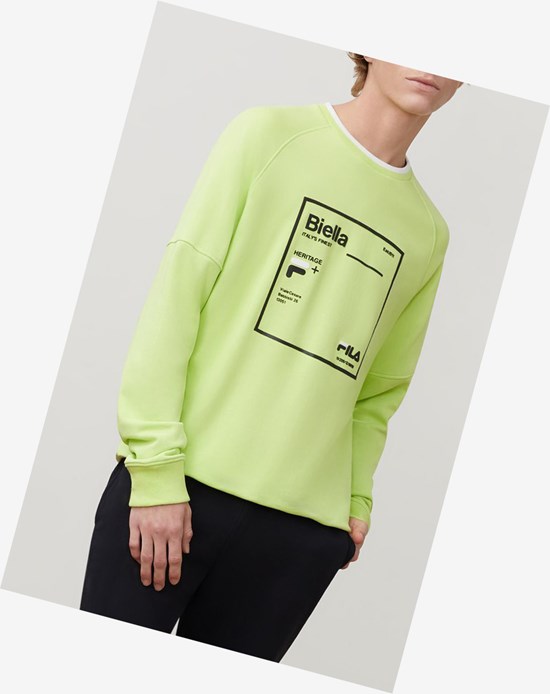 Fila Mack Fleece Crew Sharpgreen | 758260-VAS