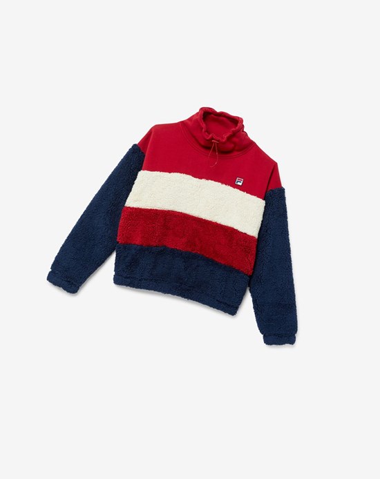 Fila Mahika Sweatshirt Rojos | 610397-OMK