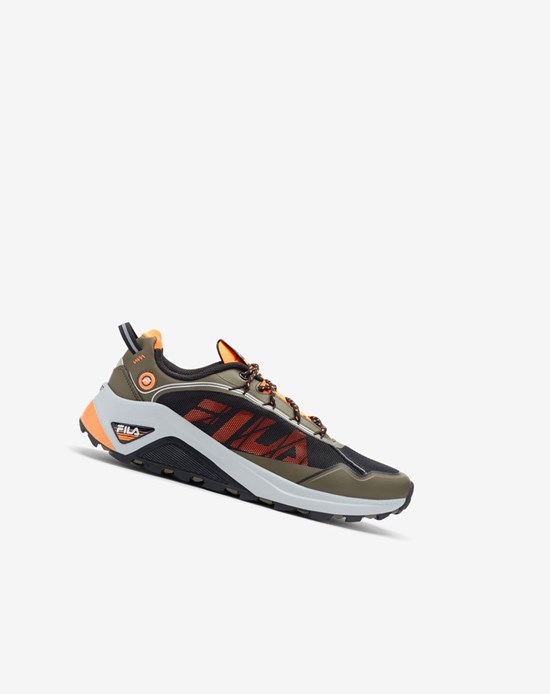 Fila Marauder Storm Tenis Shoes Negros Naranjas | 435678-OVH