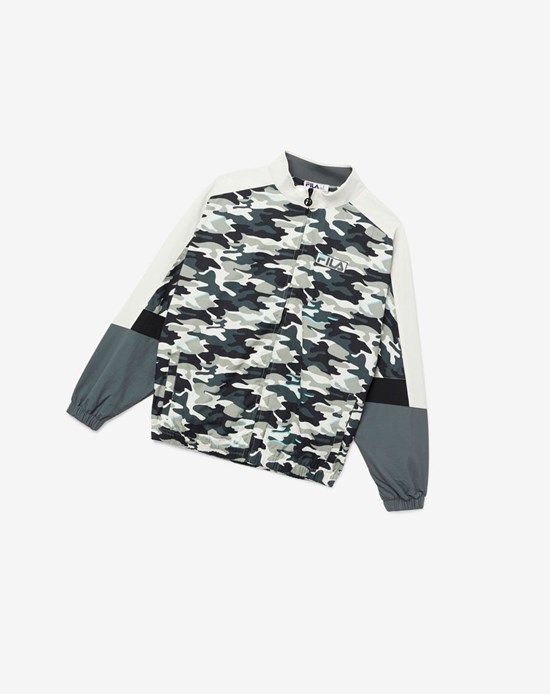 Fila Marshall Viento Jacket Negros | 206145-HAB