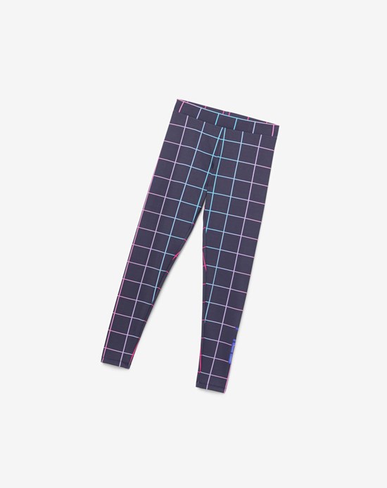 Fila Massima High Rise Legging Negros | 851602-UEY