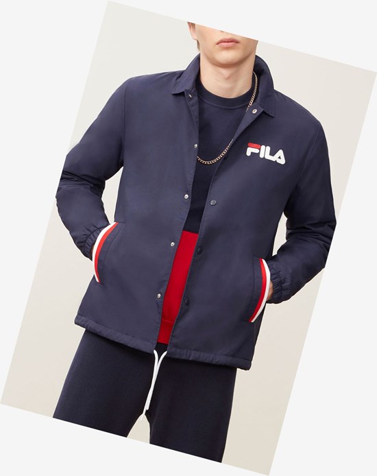 Fila Mateo Jacket Peacoat | 276501-STX