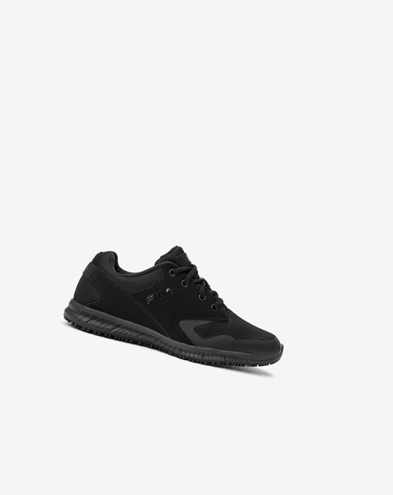Fila Memory Layers Evo Slip Resistant Shoe Casuales Shoes Negros | 721983-WST