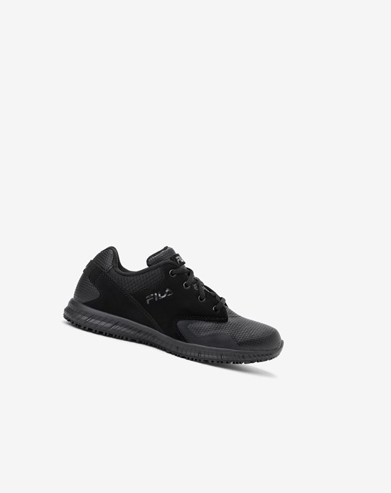 Fila Memory Layers Slip Resistant Shoe Casuales Shoes Negros | 960735-HCY