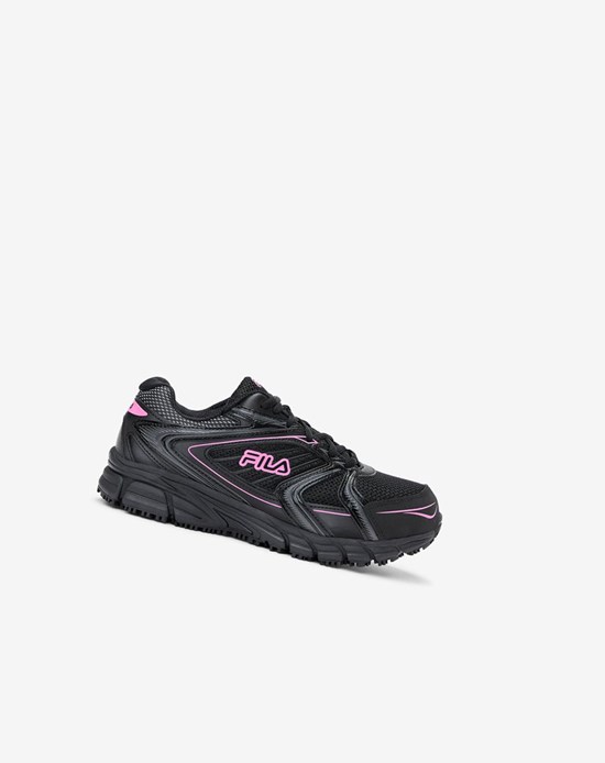 Fila Memory Reckoning 8 Slip Resistant Steel Puntera Shoe Boots Negros | 690472-QPT