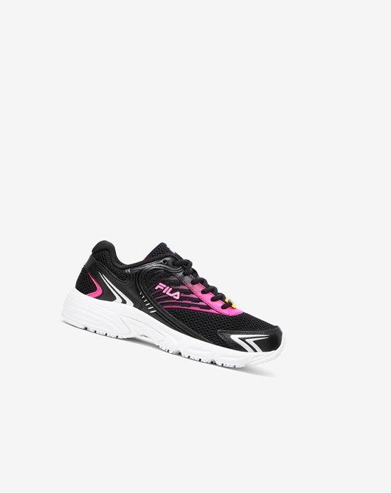 Fila Memory Starform Slip Resistant Shoe Casuales Shoes Negros Rosas Plateados | 284760-VMU