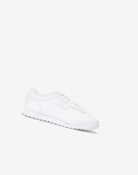 Fila Memory Viable Slip Resistant Shoe Casuales Shoes Wht/Wht/Wht | 531706-XNR