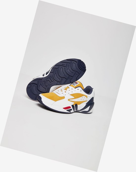 Fila Mindblower Tenis Shoes Gfus/Wht/Fnvy | 513670-DQX