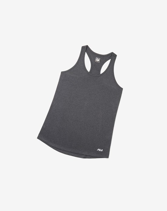 Fila Move It Loose Tank Negros | 190273-LUX