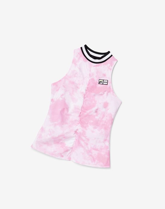 Fila Msgm X Fila Raceback Tank Rosas | 894573-OJU