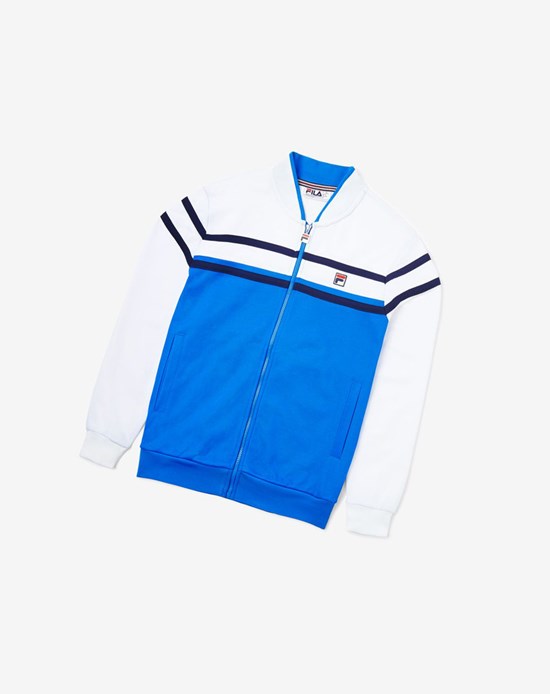 Fila Naso Jacket Azules Blancos Azul Marino | 209376-XEU