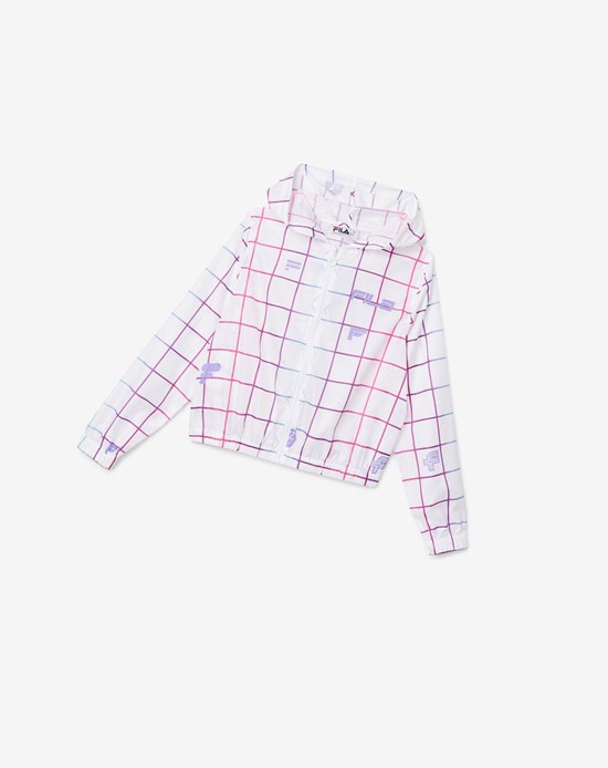 Fila Nicholina Jacket Blancos | 248965-DJP