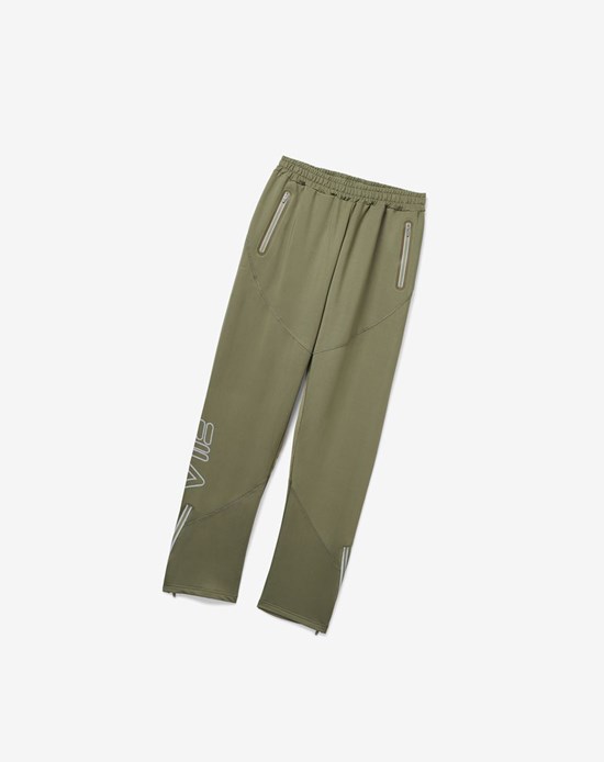 Fila Nusrat Pant Verdes Negros Plateados | 760284-ULM