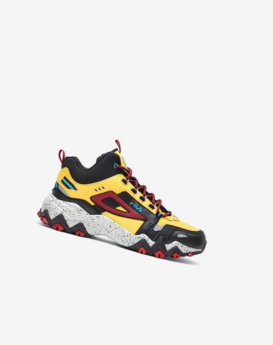 Fila Oakmont Tr Mid Sneakers Azules Negros Rojos | 459281-WMO