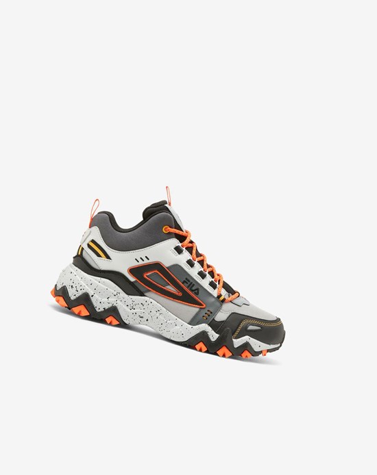 Fila Oakmont Tr Mid Sneakers Negros Naranjas | 971824-FKE