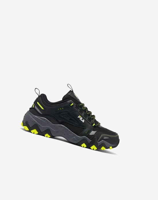 Fila Oakmont Tr Sneakers Negros Amarillos | 023816-IQP