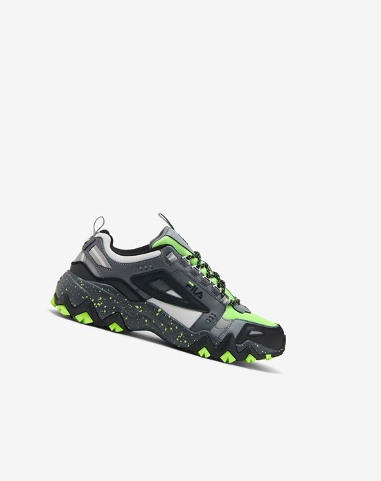 Fila Oakmont Tr Sneakers Verdes Grises Negros | 731625-MFQ