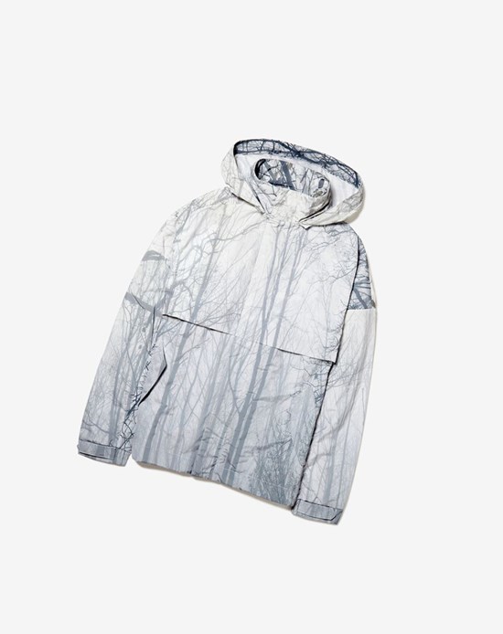 Fila Olle Shell Jacket Blancos | 076293-JPR