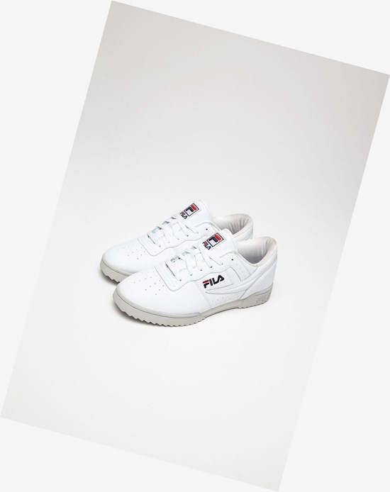 Fila Original Fitness Ripple Sneakers Wht/Sbir/Fnvy | 687093-QXE