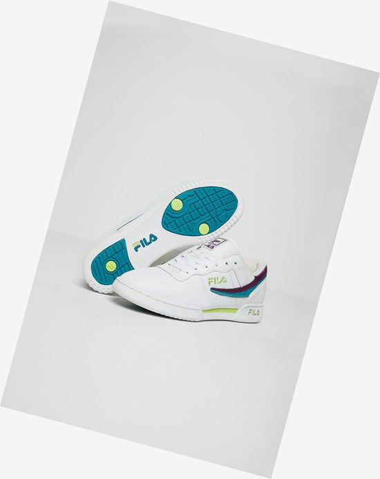 Fila Original Fitness Sneakers Wht/Grpj/Shgr | 693801-LCT