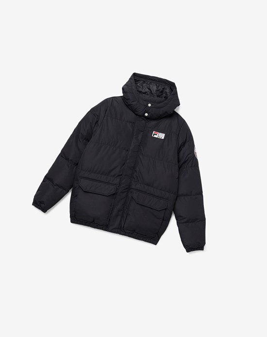 Fila Otler Puffer Jacket Negros | 916743-JMO
