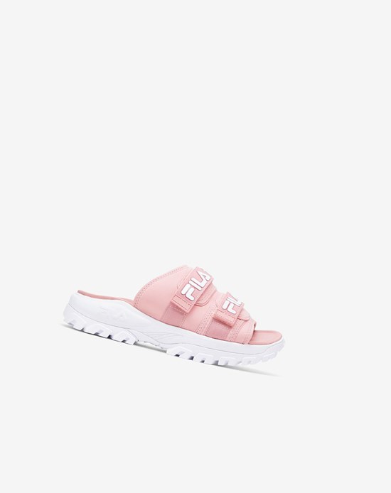 Fila Outdoor Chanclas Chanclas Sandals Rosas Rosas Blancos | 803916-CMI