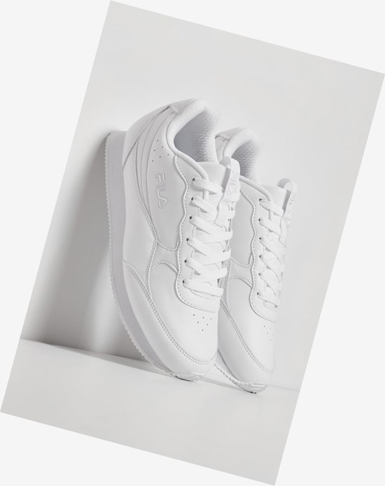 Fila Panzia Tenis Shoes Blancos Blancos Blancos | 918567-MOQ
