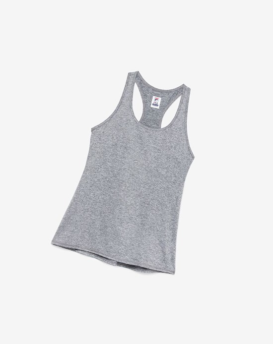 Fila Pickleball Racerback Tank 289 Varsity Heather | 025493-ZJN