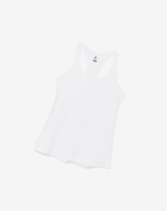 Fila Pickleball Racerback Tank Blancos | 536980-NWI