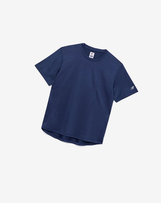 Fila Pickleball Scallop Hem Crew Azul Marino | 034128-TOW