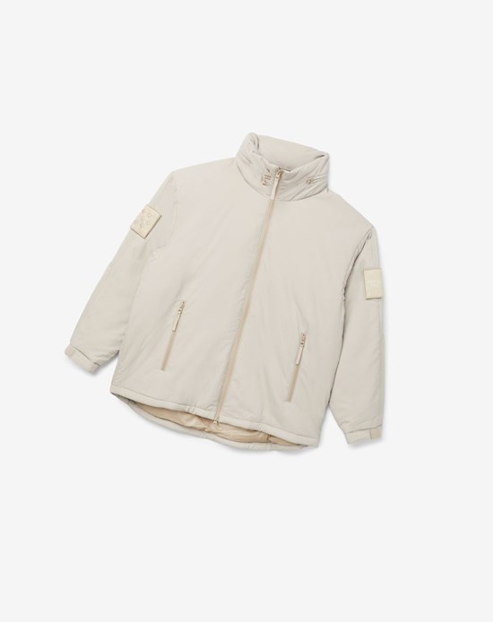 Fila Project 7 Acolchado Jacket Beige | 176059-SLN