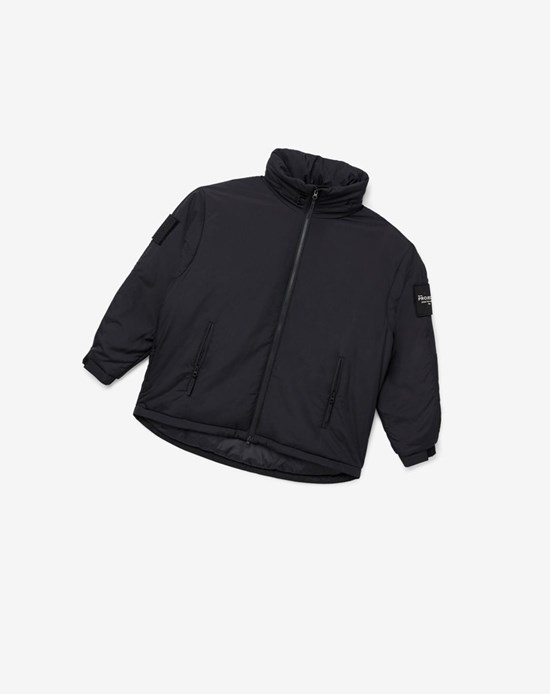 Fila Project 7 Acolchado Jacket Negros | 521947-FZV