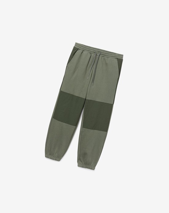 Fila Project 7 Woven Mixed Patch Jogger Kaki | 329065-ZXT