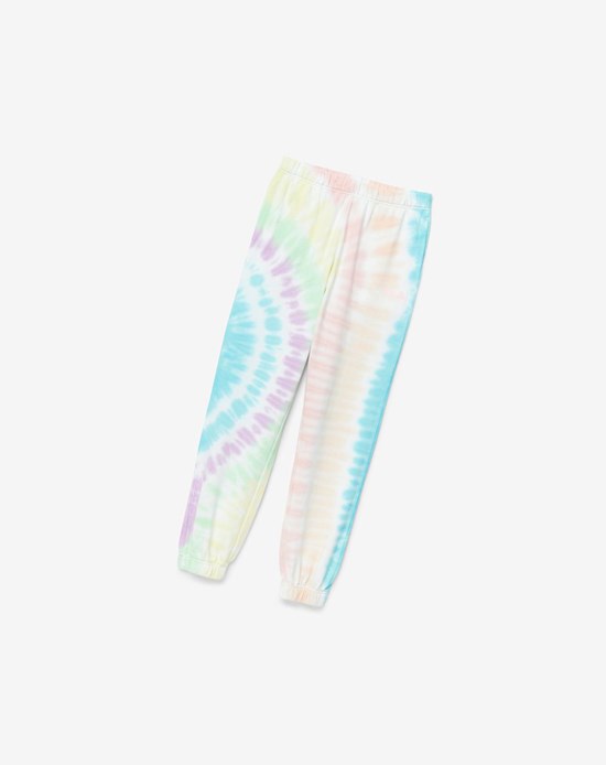 Fila Raleigh Tie Dye Jogger Creme | 483650-INV