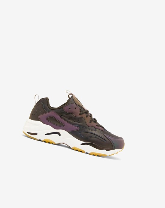 Fila Ray Tracer Phase Shift Sneakers Negros Blancos | 608917-VNH