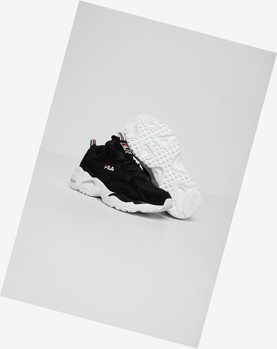 Fila Ray Tracer Sneakers Blk/Wht/Fred | 035471-JZD