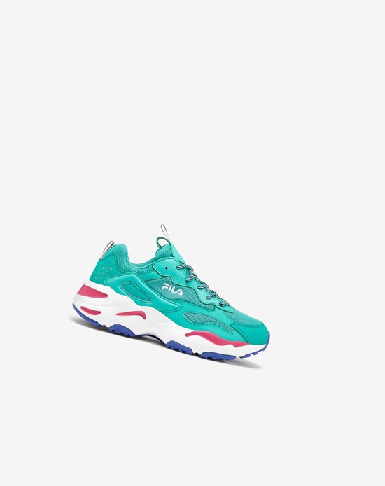 Fila Ray Tracer Sneakers Plgr/Wht/Mage | 968413-XPV