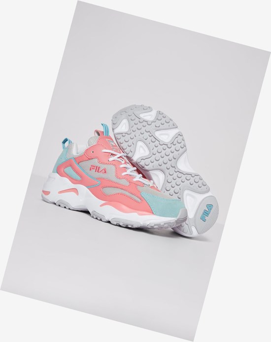 Fila Ray Tracer Sneakers Vblu/Sice/Marb | 612875-SDM