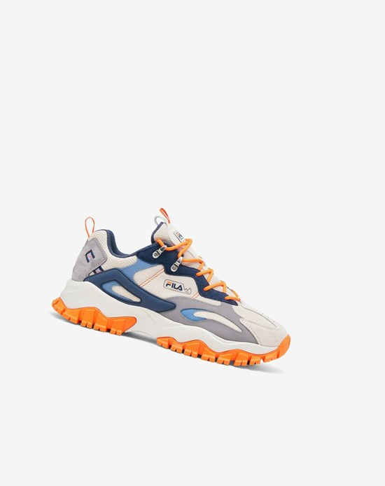 Fila Ray Tracer Tr 2 Sneakers Plateados Naranjas | 983470-HZX