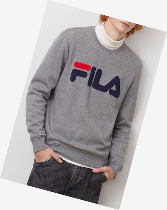 Fila Regola Sweatshirt Vhth/Navy/Cred | 204397-AZW