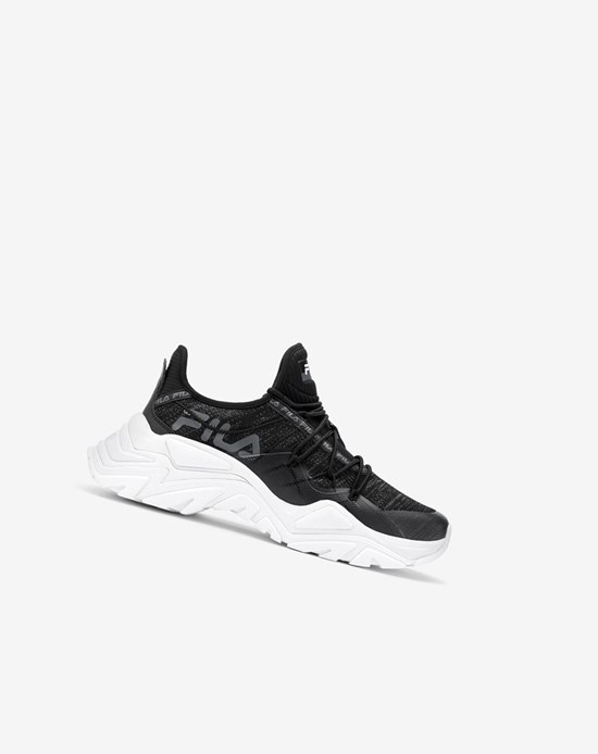 Fila Relectrove Premium Sneakers Negros Negros Blancos | 408526-ZMT