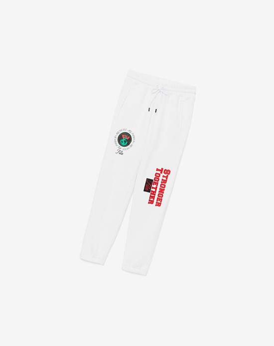 Fila Rhys Jogger Blancos | 864295-EXF