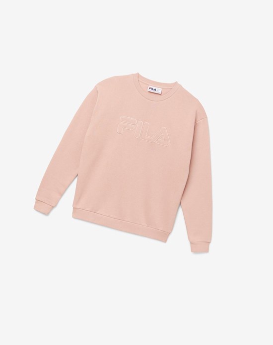 Fila Riksha Sweatshirt Rosas | 978460-ZWV