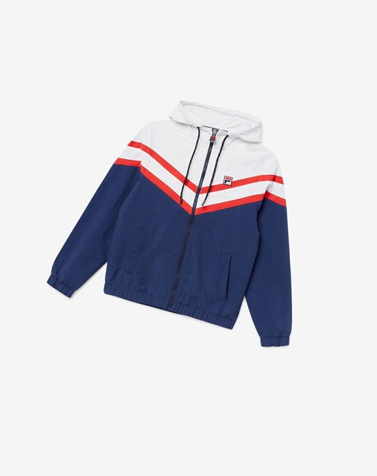 Fila Rugger Ligeros Jacket 410 Peacoat | 586273-DZJ