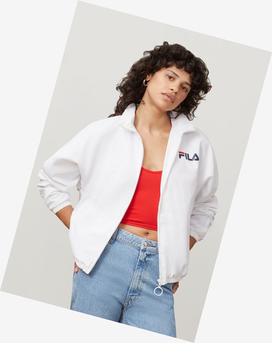 Fila Rupta Viento Jacket Blancos | 348925-ITE